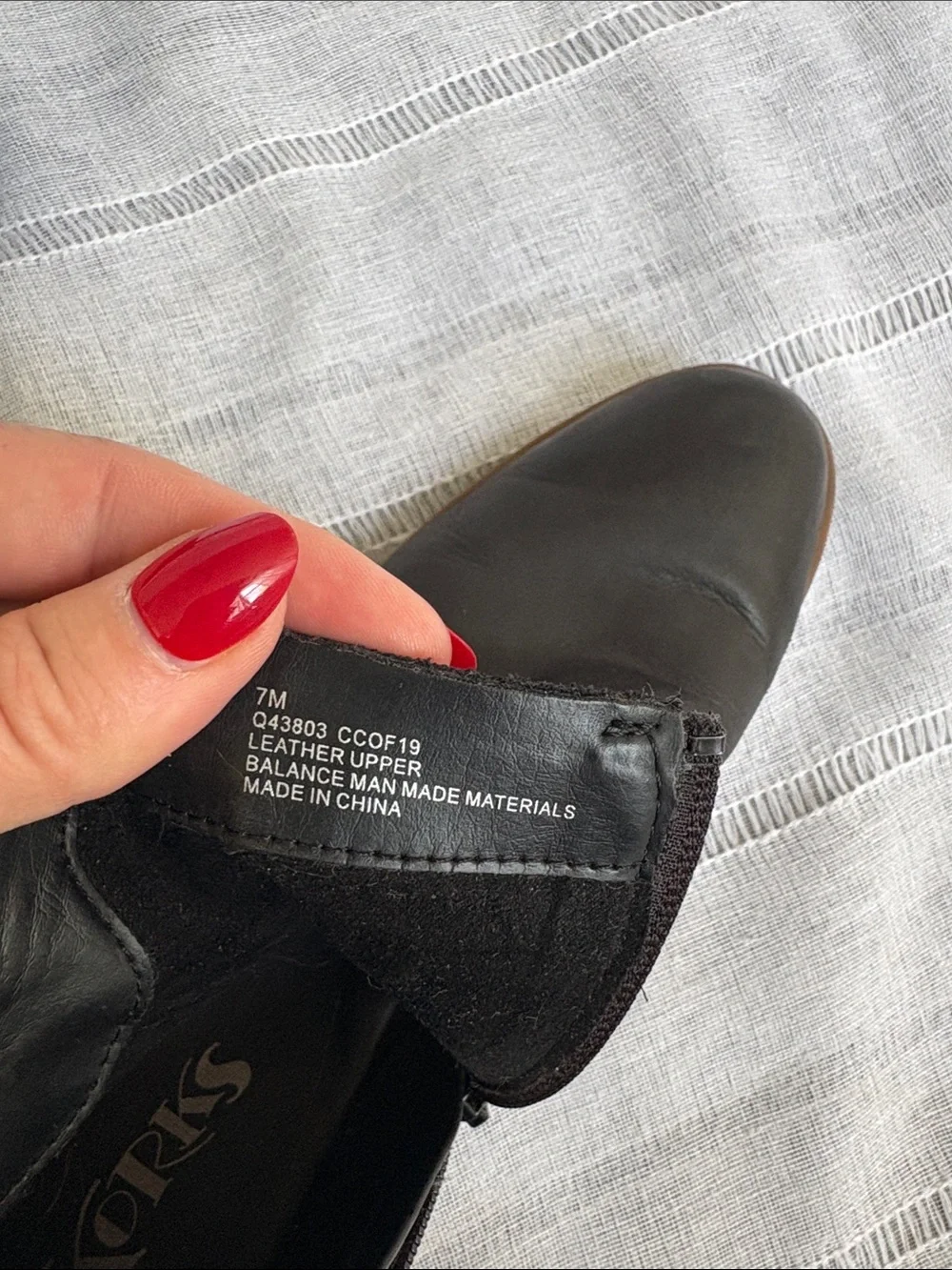 Korks Black Leather and Suede Ankle Booties